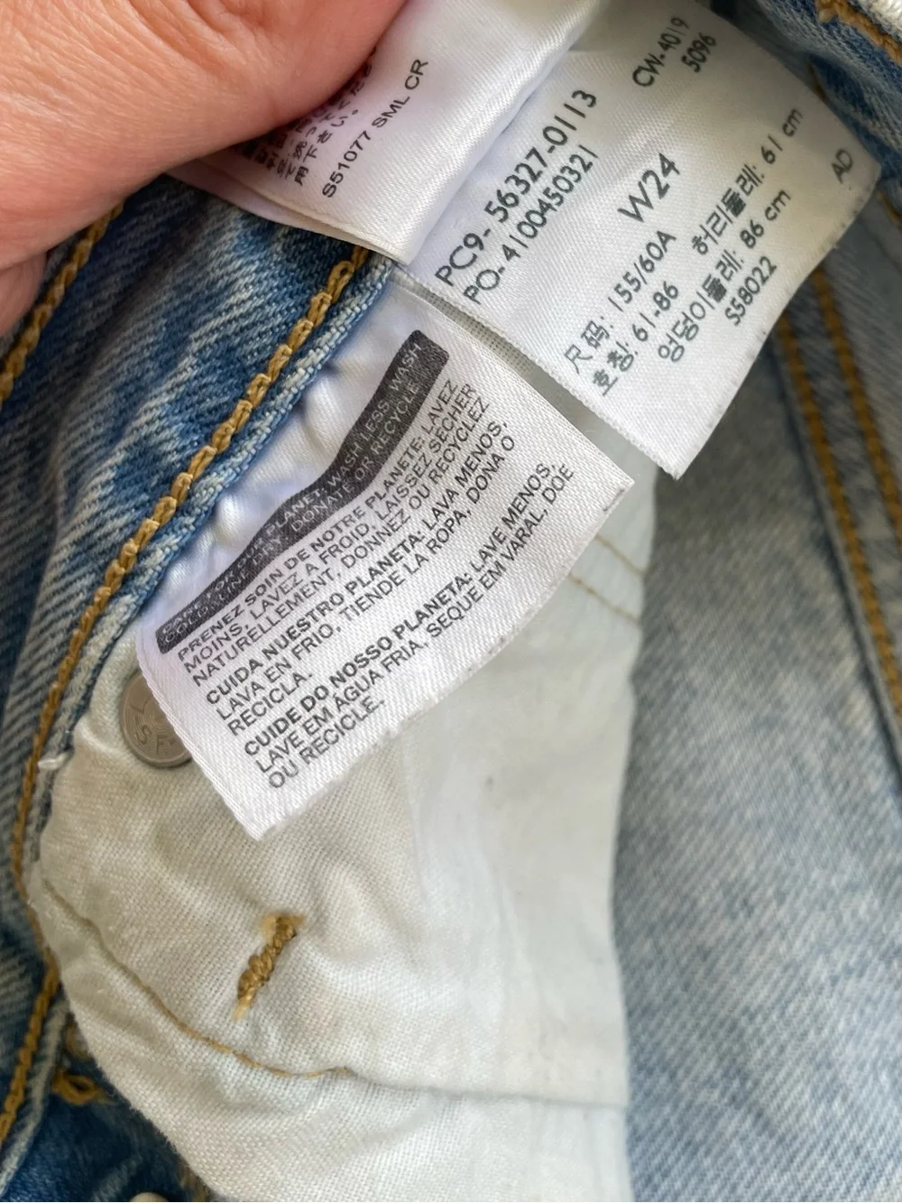 Levi’s 501 denim shorts